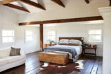 Brown and White Cowhide Rug #A42851