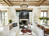 Brown and White Cowhide Rug #A42852