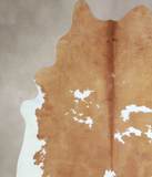 Beige and White Cowhide Rug #A42854