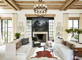 Brown and White Cowhide Rug #A42877