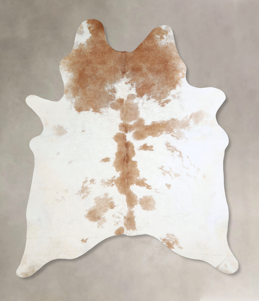 Beige and White Cowhide Rug #A42895