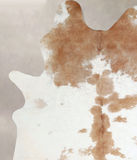 Beige and White Cowhide Rug #A42895