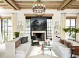 Beige and White Cowhide Rug #A42895