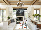 Brown and White Cowhide Rug #A42997