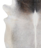Medium Grey Cowhide Rug #A4304