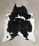 Black and White Cowhide Rug #A43180