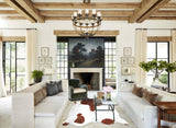 Brown and White Cowhide Rug #A43222