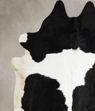 Black and White Cowhide Rug #A43299