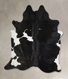 Black and White Cowhide Rug #A43308