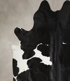 Black and White Cowhide Rug #A43308
