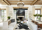 Black and White Cowhide Rug #A43308