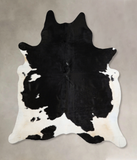 Black and White Cowhide Rug #A43311