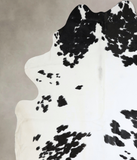 Black and White Cowhide Rug #A43315