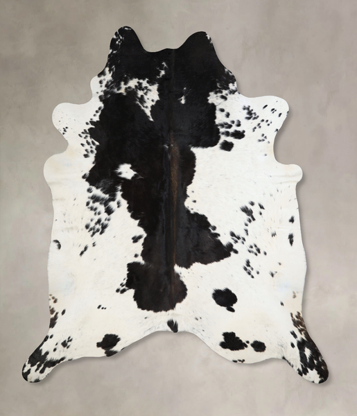 Black and White Cowhide Rug #A43316