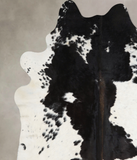 Black and White Cowhide Rug #A43316