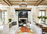 Solid Brown Cowhide Rug #A43326