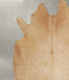 Beige Cowhide Rug #A43358
