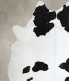 Black and White Cowhide Rug #A43524