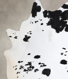 Black and White Cowhide Rug #A43527