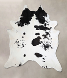 Black and White Cowhide Rug #A43536