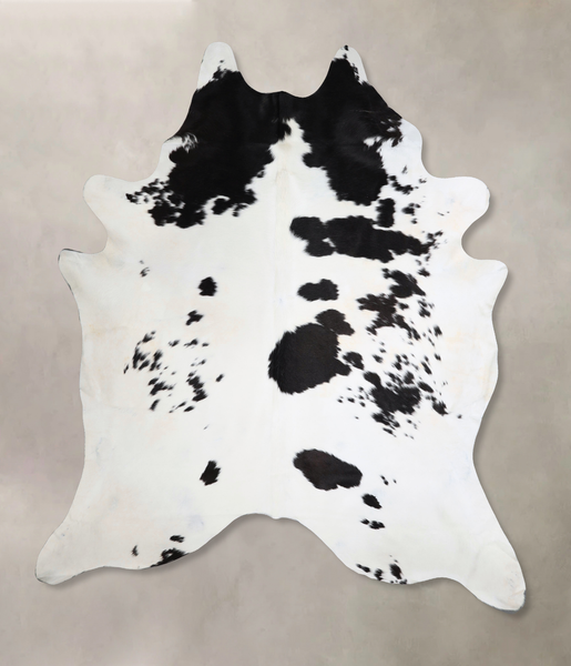 Black and White Cowhide Rug #A43536