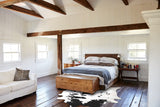 Black and White Cowhide Rug #A43536