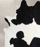 Black and White Cowhide Rug #A43550