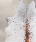 Salt and Pepper Brown Cowhide Rug #A43574