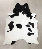 Black and White Cowhide Rug #A43591