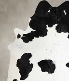 Black and White Cowhide Rug #A43591