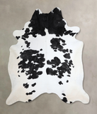 Black and White Cowhide Rug #A43593