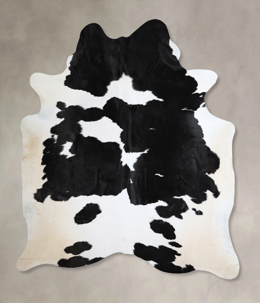Black and White Cowhide Rug #A43595