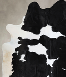 Black and White Cowhide Rug #A43595