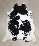 Black and White Cowhide Rug #A43602