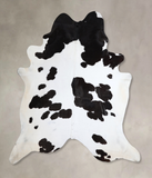 Black and White Cowhide Rug #A43611