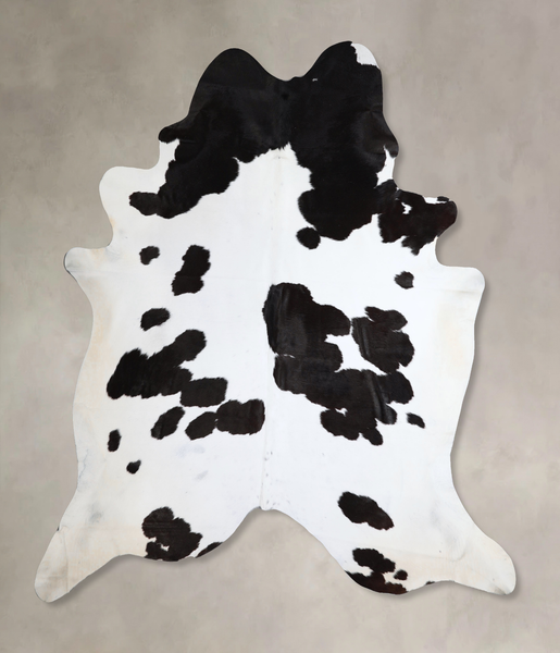 Black and White Cowhide Rug #A43611
