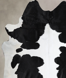 Black and White Cowhide Rug #A43612