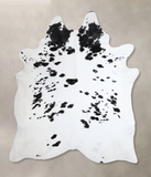 Black and White Cowhide Rug #A43614