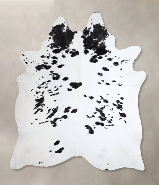 Black and White Cowhide Rug #A43614
