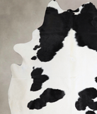Black and White Cowhide Rug #A43631