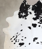 Black and White Cowhide Rug #A43648
