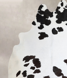Black and White Cowhide Rug #A43657
