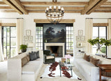 Brown and White Cowhide Rug #A43667