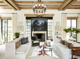 Brown and White Cowhide Rug #A43669