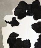 Black and White Cowhide Rug #A43676