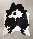 Black and White Cowhide Rug #A43677