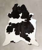 Black and White Cowhide Rug #A43678