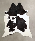 Black and White Cowhide Rug #A43679