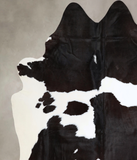 Black and White Cowhide Rug #A43679