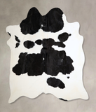 Black and White Cowhide Rug #A43680